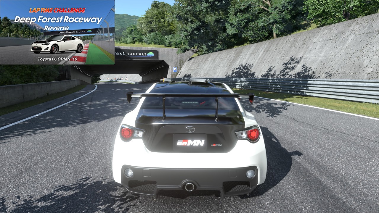 Gran Turismo 7 | Lap Time Challenge | Deep Forest Raceway Reverse