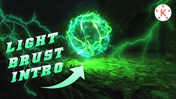 Light Burst Logo Intro|Kinemaster+Pixellab|Kinemaster Editing Tutorial|