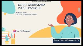 Tembang Pangkur (Mingkar-mingkur ing angkara) Bareng Bu Yulia