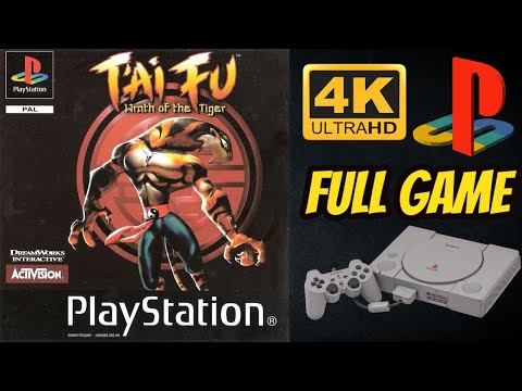T'ai Fu: Wrath of the Tiger | PS1 | Ultra HD 4K/60fps🔴| Longplay Walkthrough Playthrough Full Game