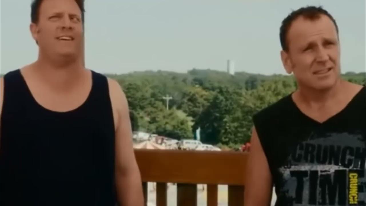 Grown Ups Zipline Accident (Normal, Reverse, Fast, and Slow) YouTube