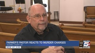 Farmer's pastor reacts to murder charges
