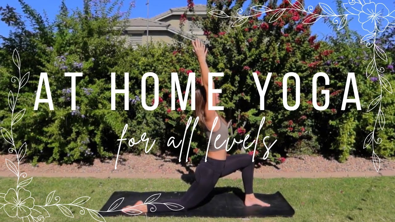 At Home Yoga for All Levels | Grounding Full Body Flow ♡