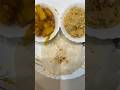 Healthy breakfast rice roti and rice