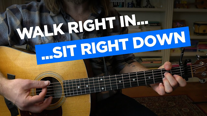 Walk Right In Acoustic version - Acoustic performance video thumbnail