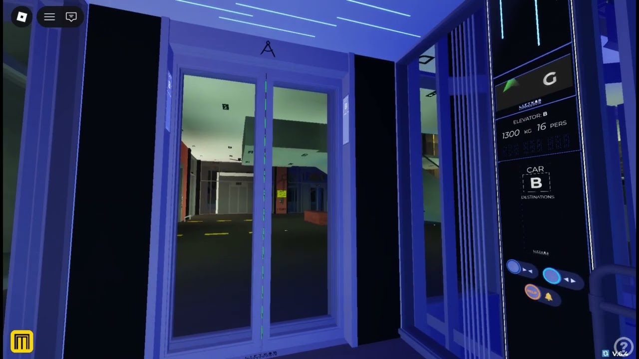 Taking the full elevator tour except 2 elevators at Platinum LIFTKOS/PolarV2 Test Tower in Roblox