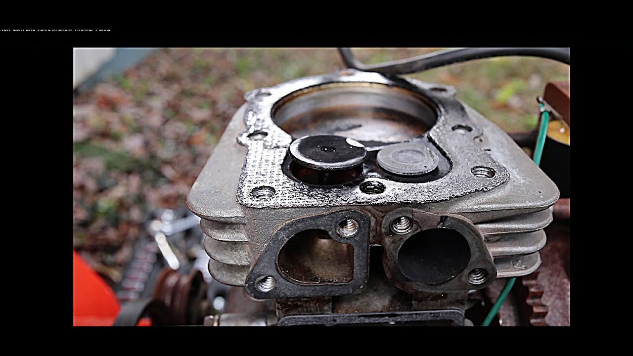 Bent Intake valveWhat in the world is wrong with my Ariens snow