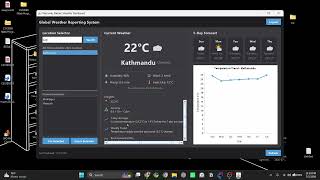 CSY2094 Assignment - 1 Video Demo | Weather Reporting System screenshot 4
