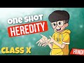 Heredity  evolution class 10  chapter 9  heredity in one shot  animation board2023