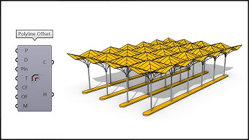 Grasshopper Script ( Santiago Calatrava Orient Station)