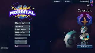 Worbital Game Menu Loop