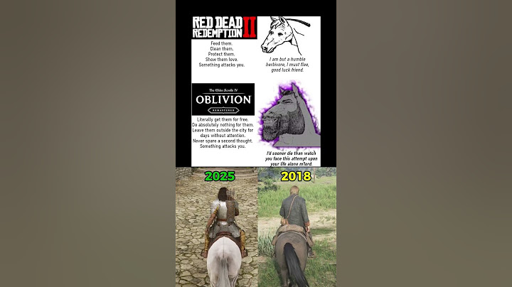 The Horse is your best Friend in Oblivion Remastered