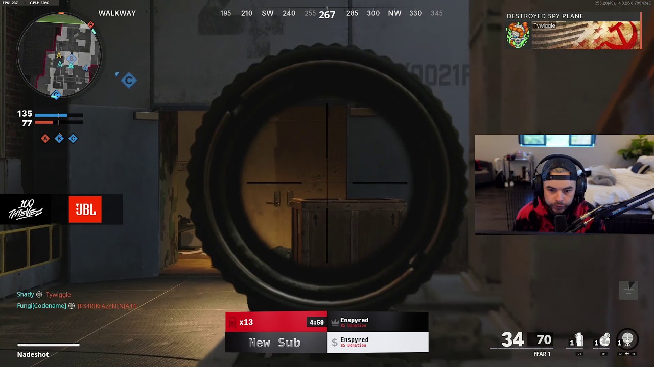 NADESHOT ON COLDWAR WEAPON DOUBLE XP ISSUES