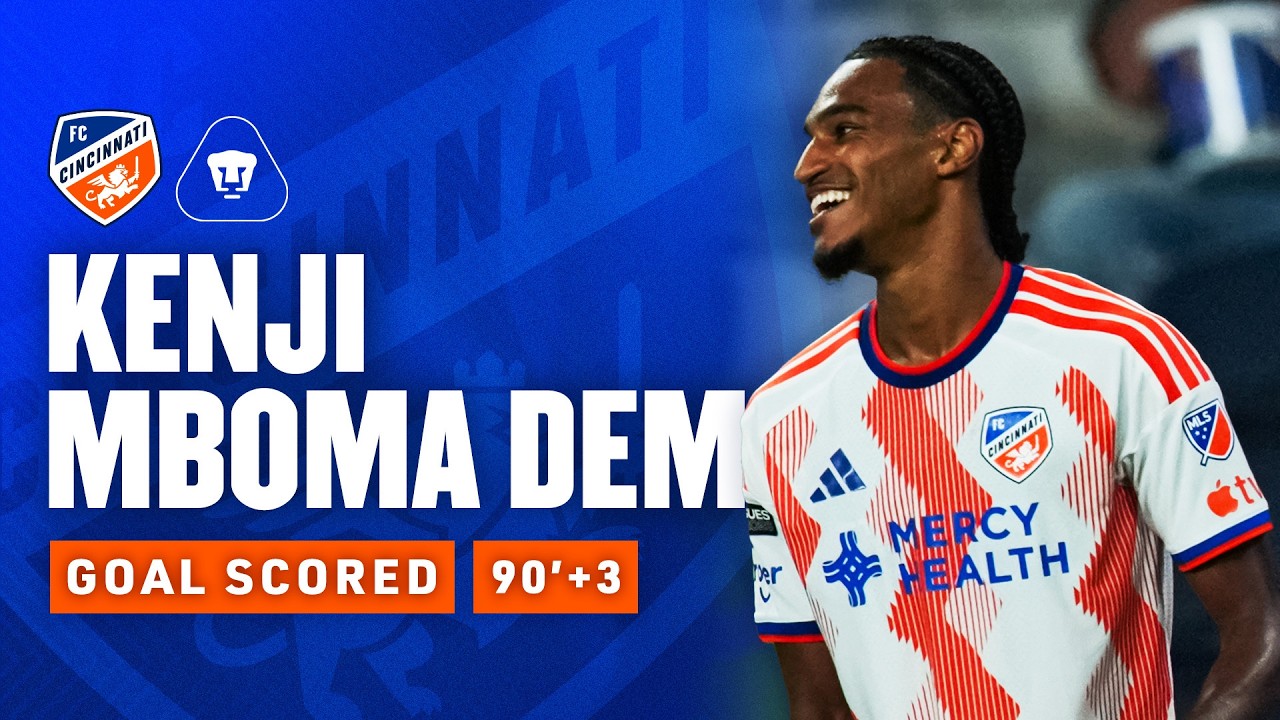 Kenji Mboma Dem 90'+3 | Pumas | 8/7/26