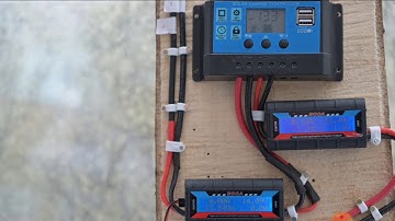Power loss from a PWM solar charge controller in cold weather UK