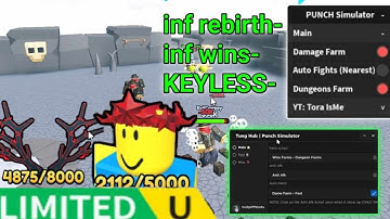 Punch Simulator Script | free ugc | inf wins | inf dammage | autofarm