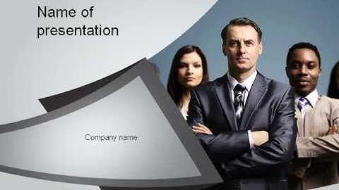 Business People PowerPoint Template