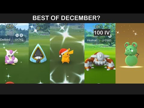 Видео: Pok Mon Go - праздничное рождественское событие 2018: дата окончания, Snover, Delibird, Santa Hat Pikachu и все другие новые покемоны, добавленные в праздничное рождественское собы