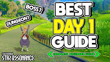 BEST DAY 1 Guide to Blue Protocol Star Resonance (Complete Beginner Guide)