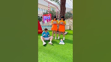 Season 4 of the Squid game…😱😮 #twins #pranks #squidgame