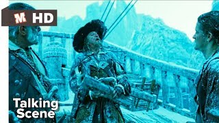 Pirates of Caribbean 3 Hindi At World's End Talking Scene