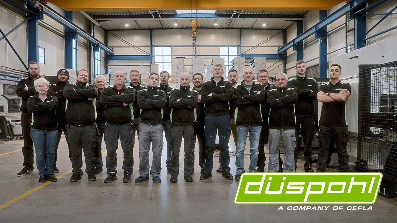 Duespohl Maschinenbau - Specialists in Profile-Wrapping & Laminating