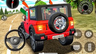 New Indian Cars Simulator 3D 2026 - Mahindra Thar Real Road Driving Car Game Android Gameplay screenshot 1