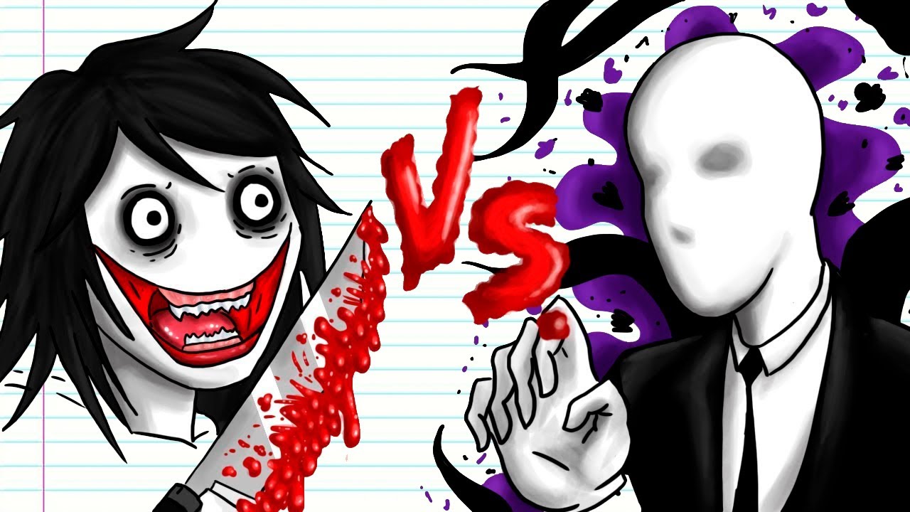 Jeff The Killer VS. Slenderman