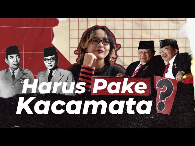 Membuktikan Mitos atau Fakta, Wakil Presiden Indonesia Harus Pakai Kacamata class=