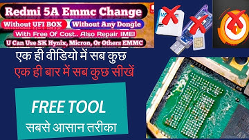 redmi 5a emmc change  || redmi 5a emmc change after restart