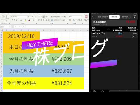 【株トレードブログ】ウィン・パートナーズ＆綜研化学