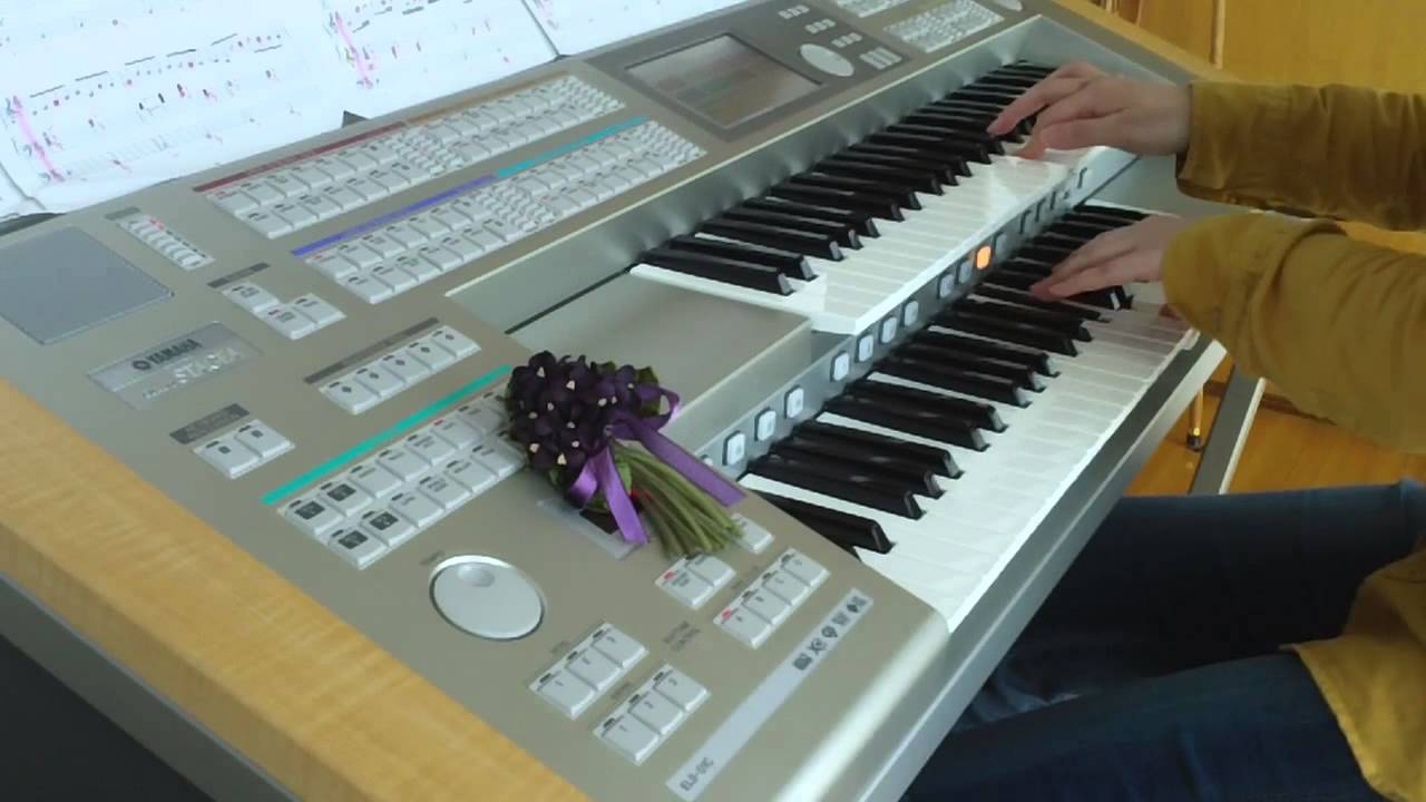 パッヘルベルのカノン Canon in D Pachelbel エレクトーン - YouTube