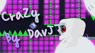 CraZy [Hard Demon] By DavJT | Geometry Dash | DusKie