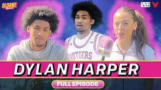 Dylan Harper talks NBA Draft, LeBron James, Paul George, Rutgers, confidence | Sloane Knows!