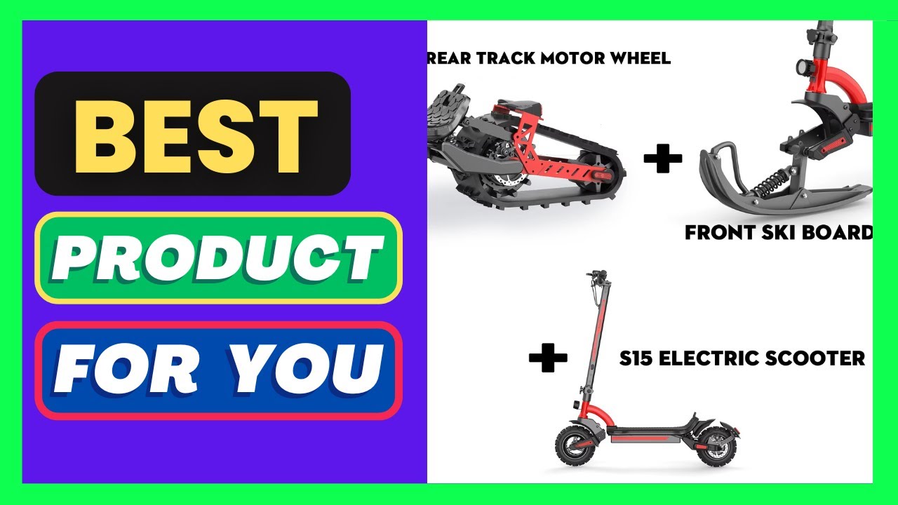 SWISS Warehouse Updated All-Terrain Snow Scooter 3-in-1 2000W 48V20Ah