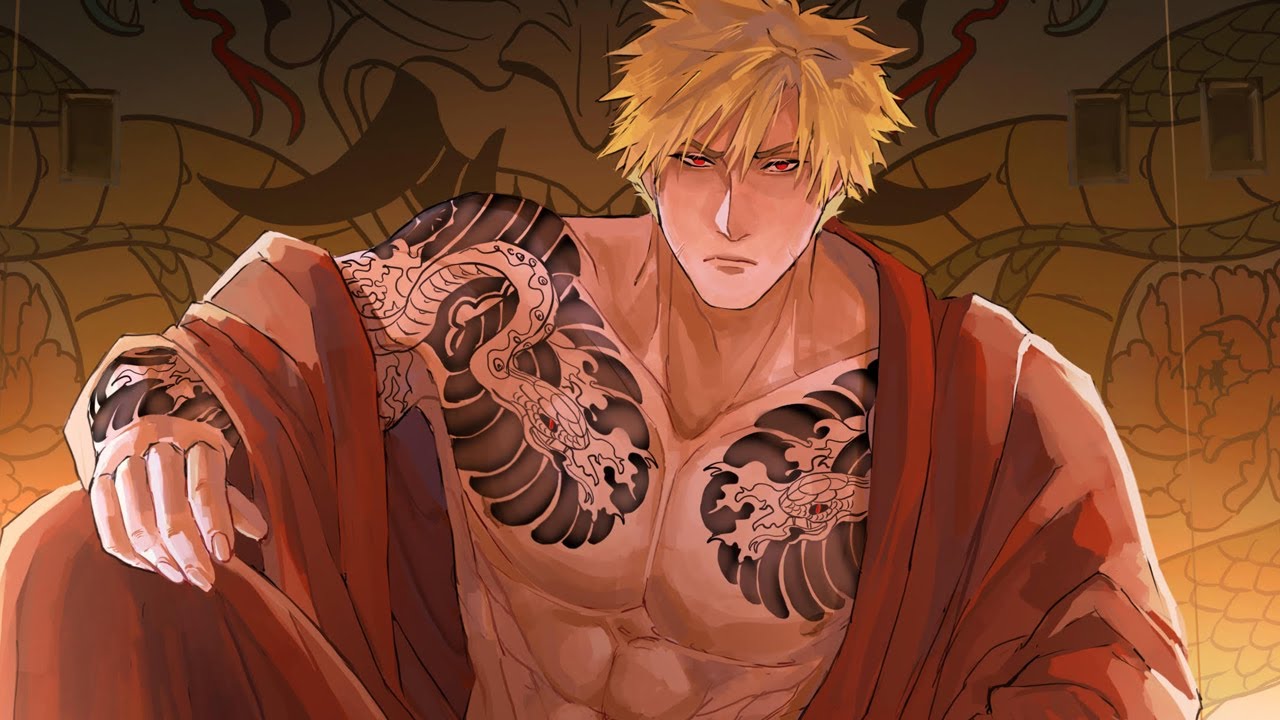 BNHA BAKUGOU KATSUKI SPEEDPAINT: Yakuza AU - YouTube