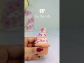 DIY Dessert Collection #clayart #clay #youtubeshorts #diy