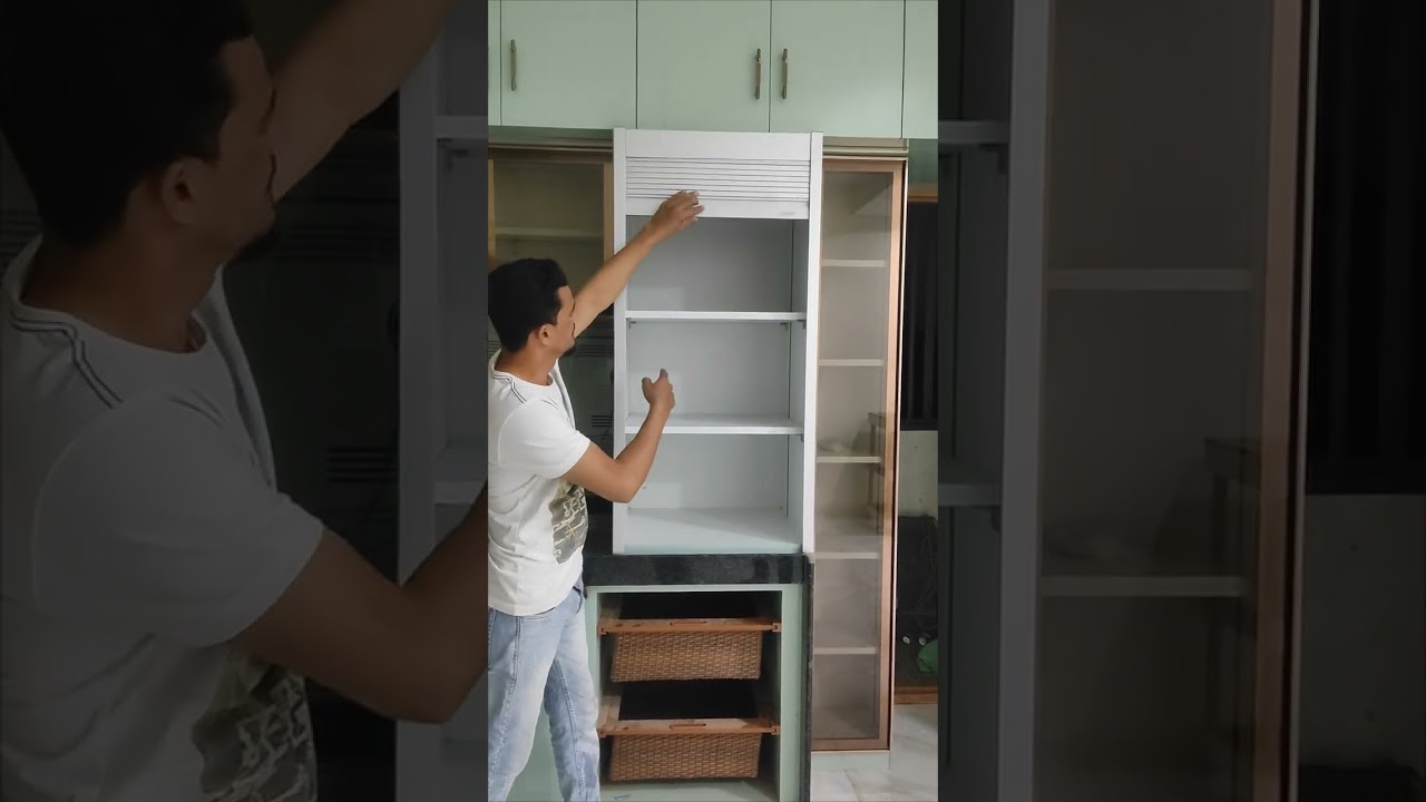 Modular kitchen design complete 💯💯 #kitchendesign #viral #video #youtube 