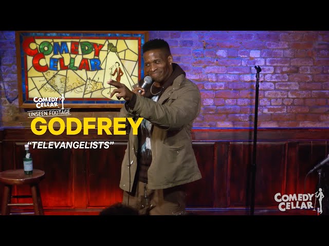Godfrey at the Comedy Cellar | Televangelists class=