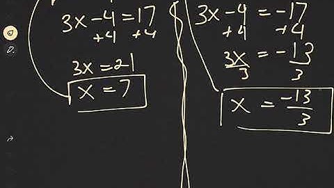 Easy ACT Prep - Absolute Value Math Problems