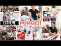 MASSIVE DECLUTTERING AND PURGE!! // DECLUTTER WITH ME!! // DONATING // SAHM