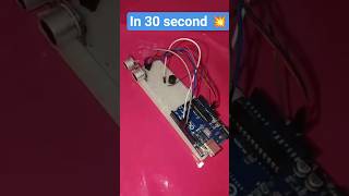 Simple radar system project in 30 second 💥.#shorts#subscribe