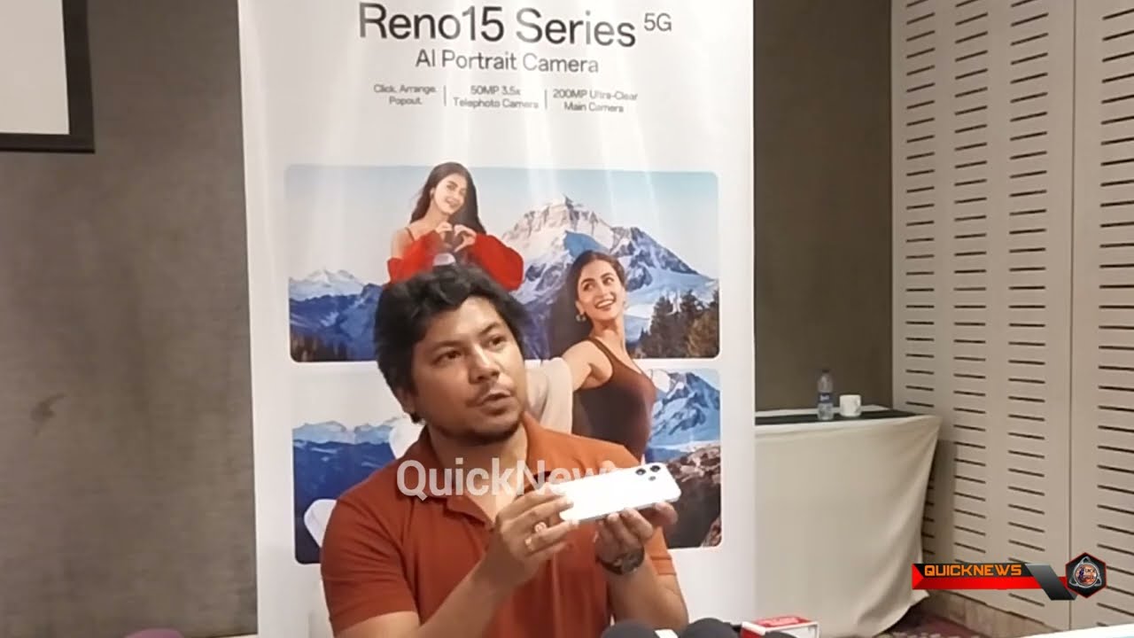 Oppo India  Reno 15 series briefing 5G AI Protrait Camera 22 January 2026