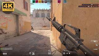 Counter Strike 2 Dust 2 Ranked Gameplay 4K