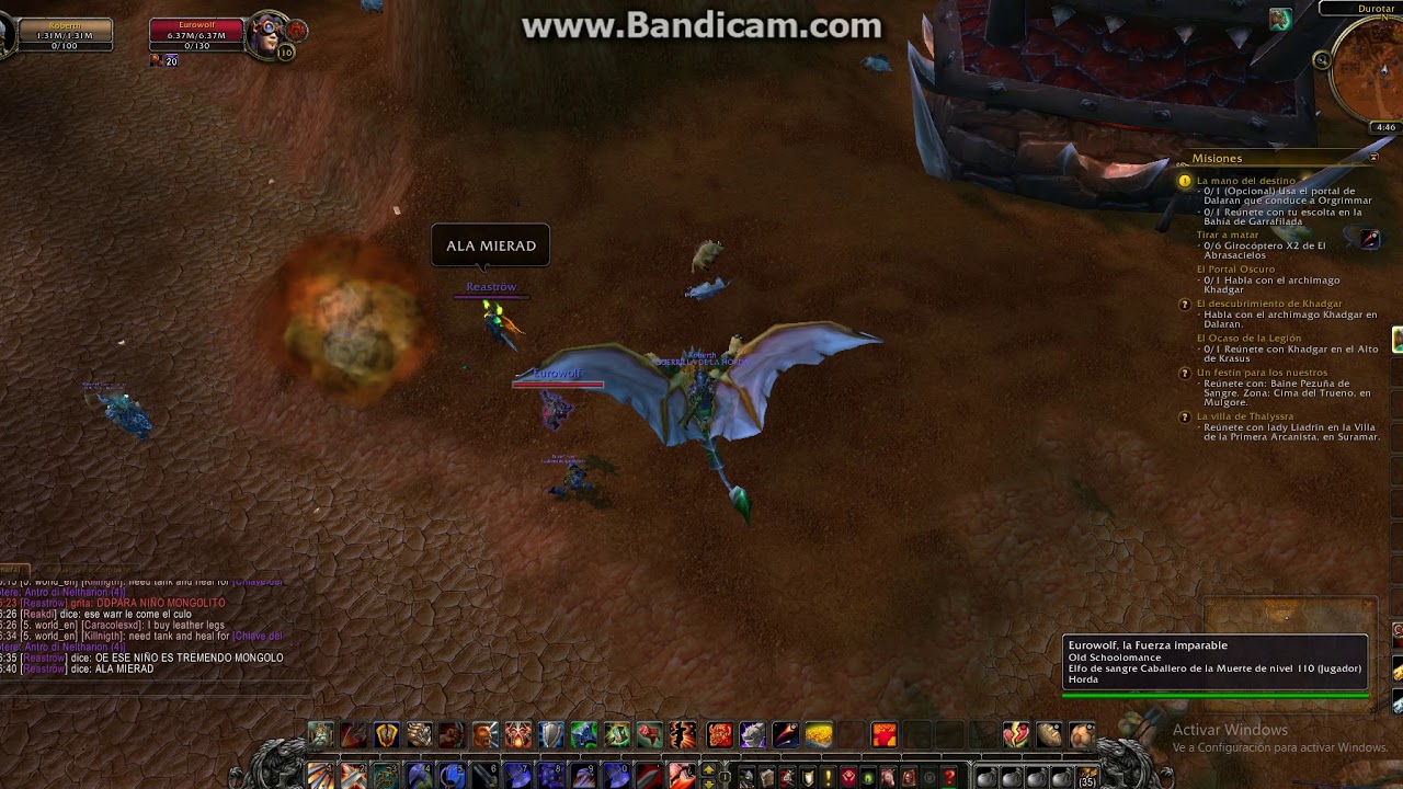 Pónce ,Reakdi,Reaströw,Eurowolf Hordas: usando BUG DE El molotov Pantoque