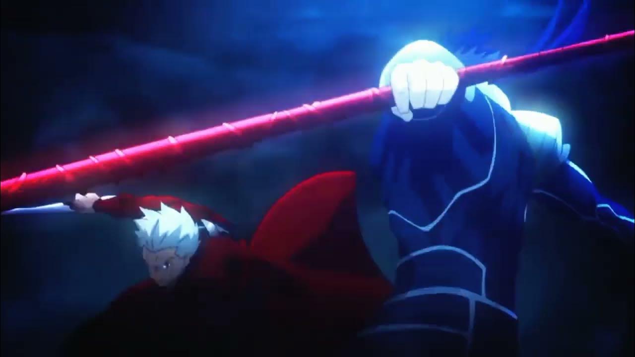 Fate Stay Night Archer Vs Lancer Episode Archer vs lancer! fate/stay night.Luta linda.#anime #fate - YouTube