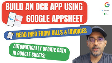 Automate Data Entry: Build a simple OCR App with AppSheet & Google Cloud Vision AI