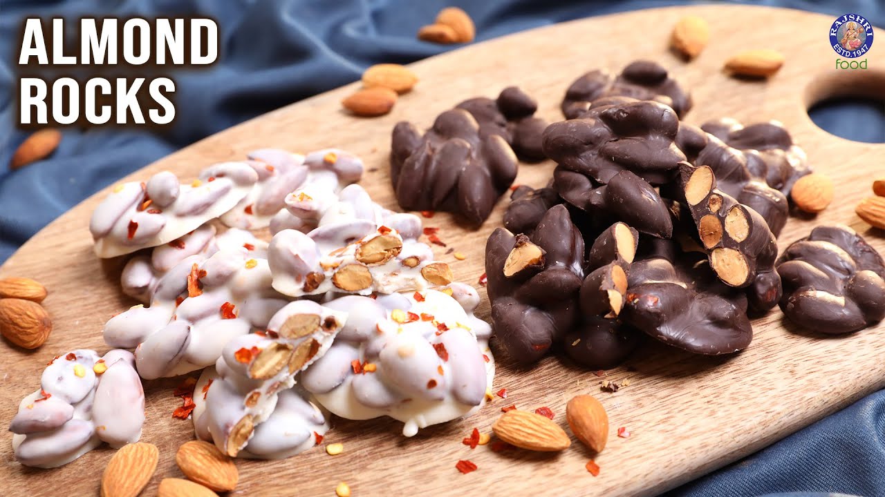 Almond Rocks | Chocolate Barks | Roasted Almond Chocolates | Bhumika | Rajshri Food