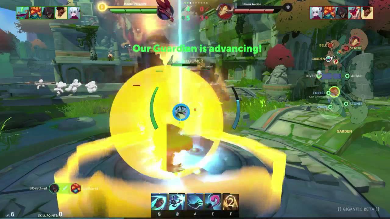 Gigantic - Wu Gameplay (No deaths!)