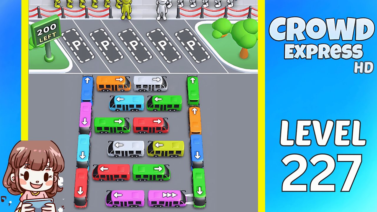 Crowd Express Level 227 Solution Walkthrough